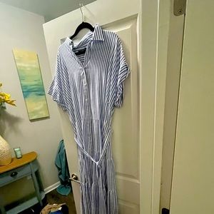 NWT, Ralph Lauren button down, belted dress